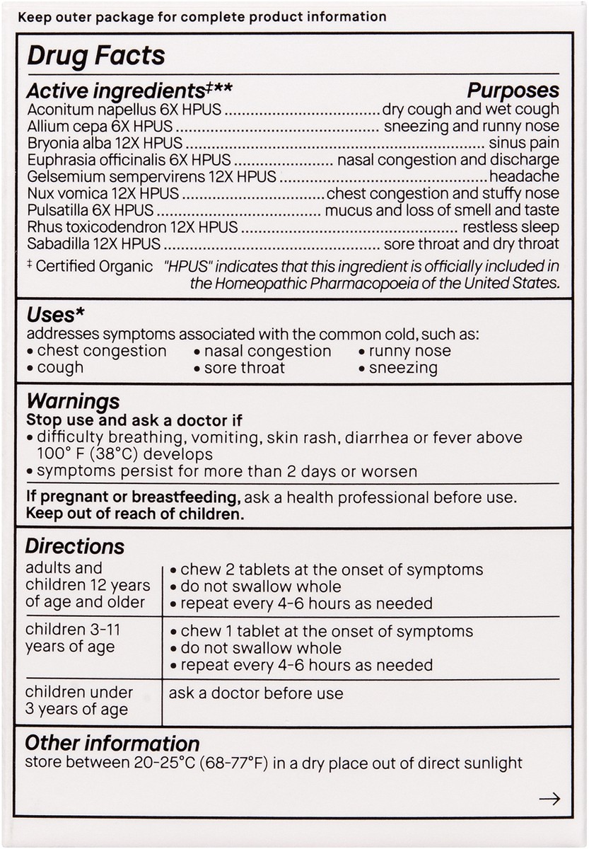 slide 6 of 6, Genexa Inc. Cold Crush, 60 ct