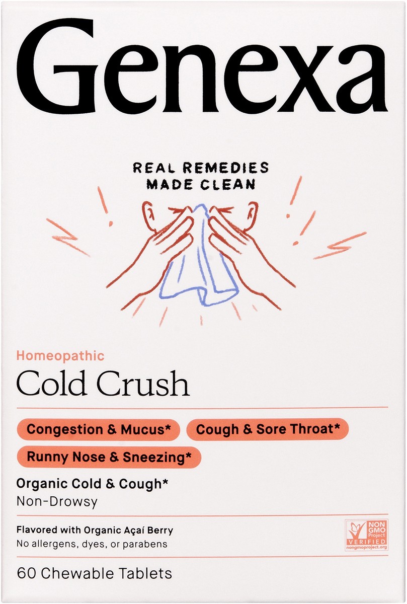 slide 5 of 6, Genexa Inc. Cold Crush, 60 ct