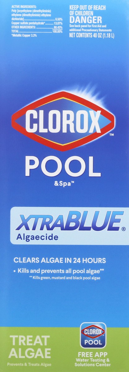 slide 5 of 6, Clorox Pool & Spa Xtrablue Algaecide, 