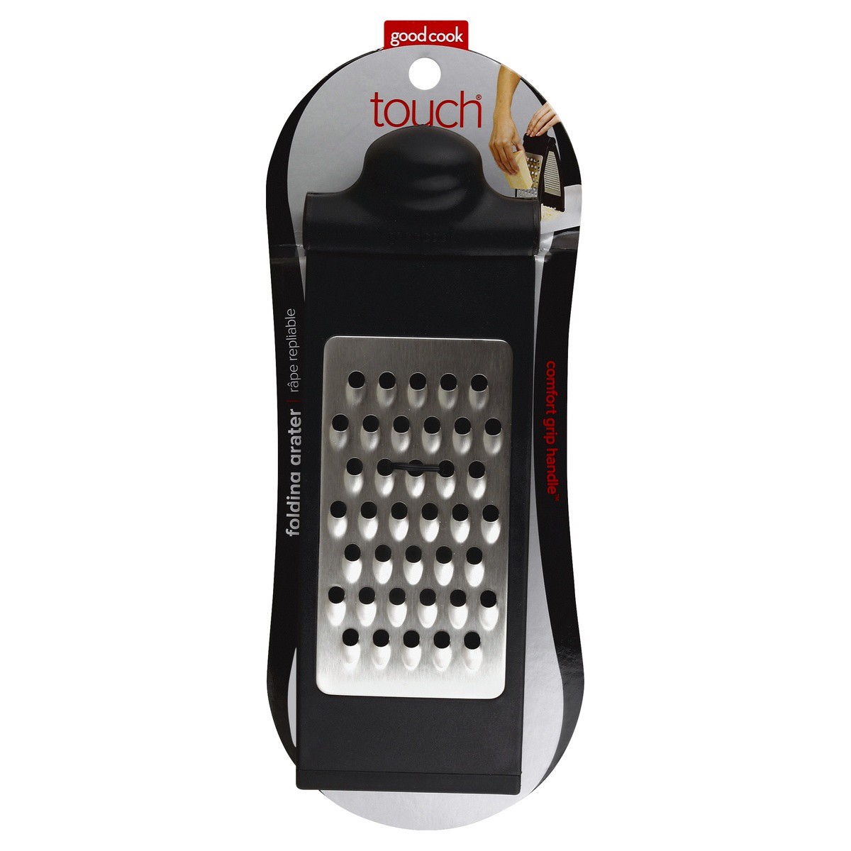 slide 1 of 3, Good Cook Bradshaw Touch Folding Grater, 28 oz