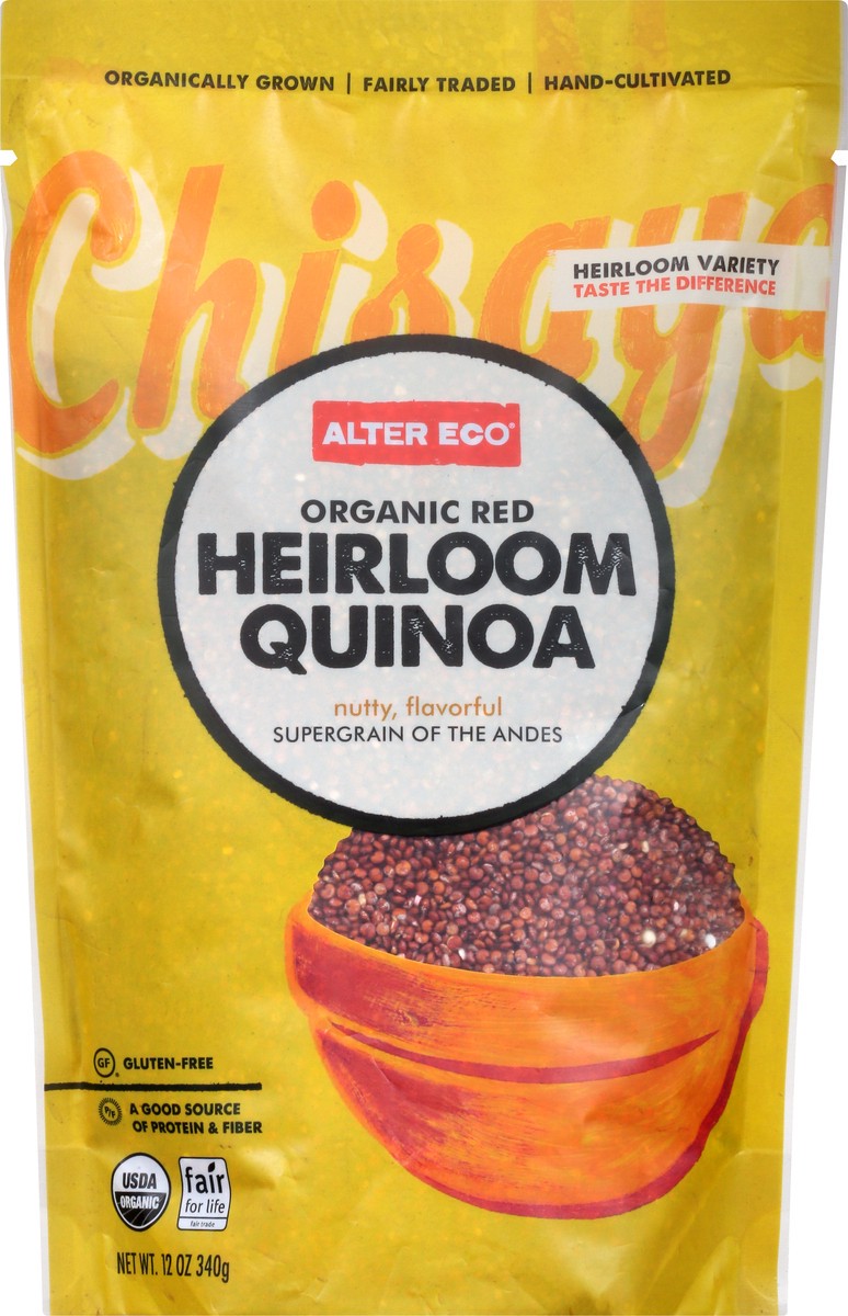 slide 9 of 13, Alter Eco Red Organic Heirloom Quinoa, 12 oz