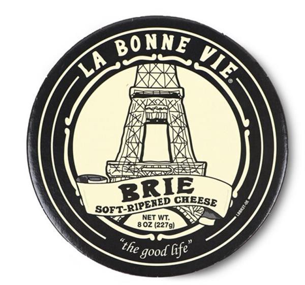 slide 1 of 1, La Bonne Vie Brie Cheese Round, 8 oz