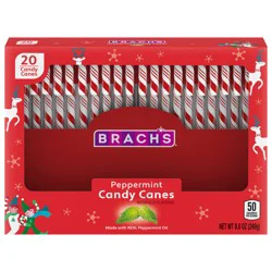Brach's 02986 158953 Holiday Peppermint Candy Canes 20 ct