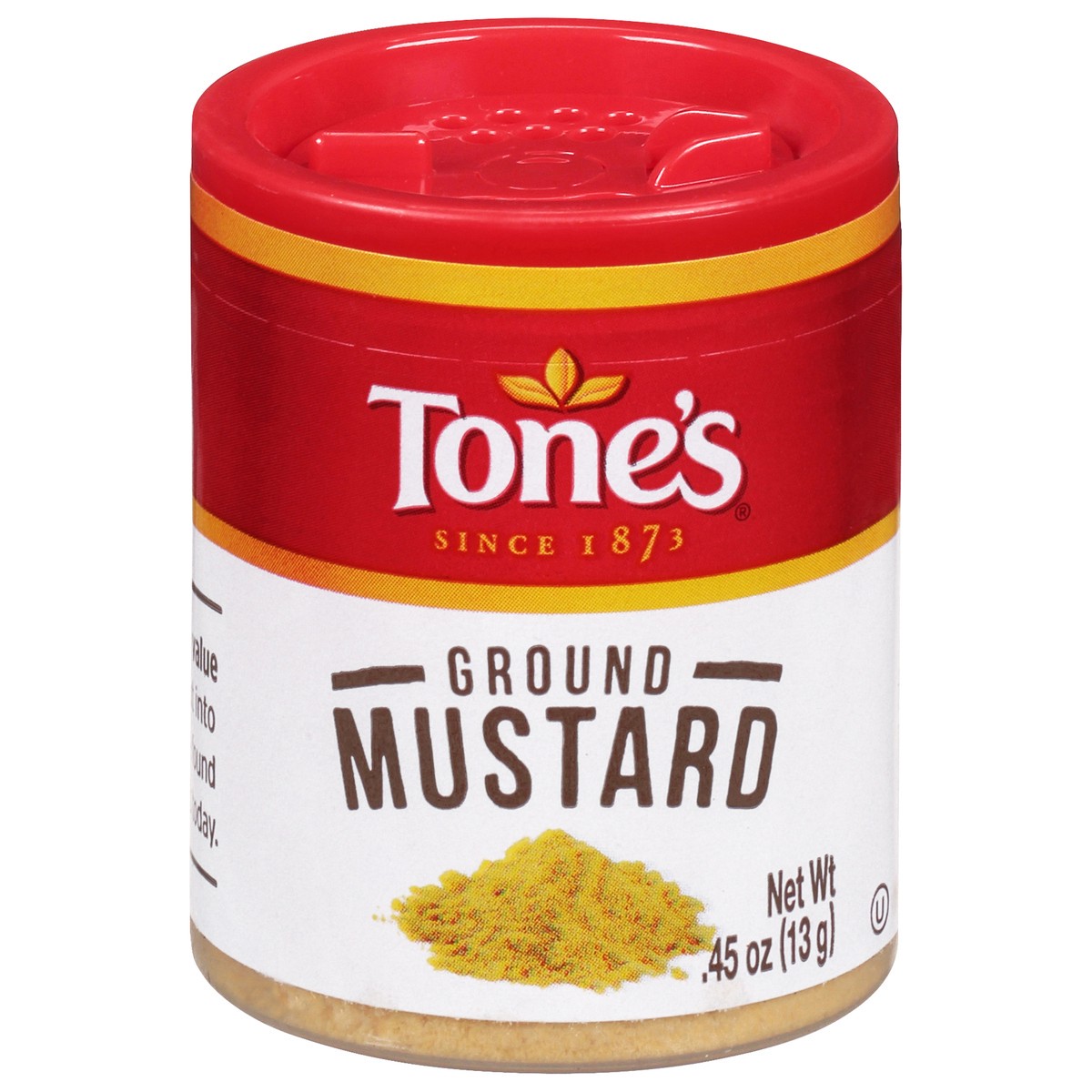 slide 1 of 2, Tone's Mustard, 0.45 oz