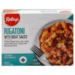 Raley`s Rigatoni Meat Sauce 9.7 Oz