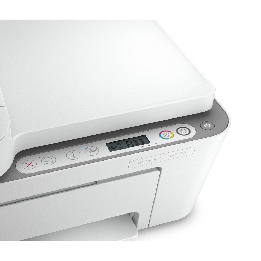 slide 4 of 6, HP Deskjet Plus 4155 Wireless Inkjet All-In-One Color Printer, 1 ct