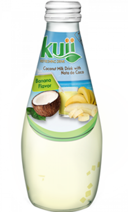 slide 1 of 1, Kuii Coconut Banana Milk, 9.8 oz