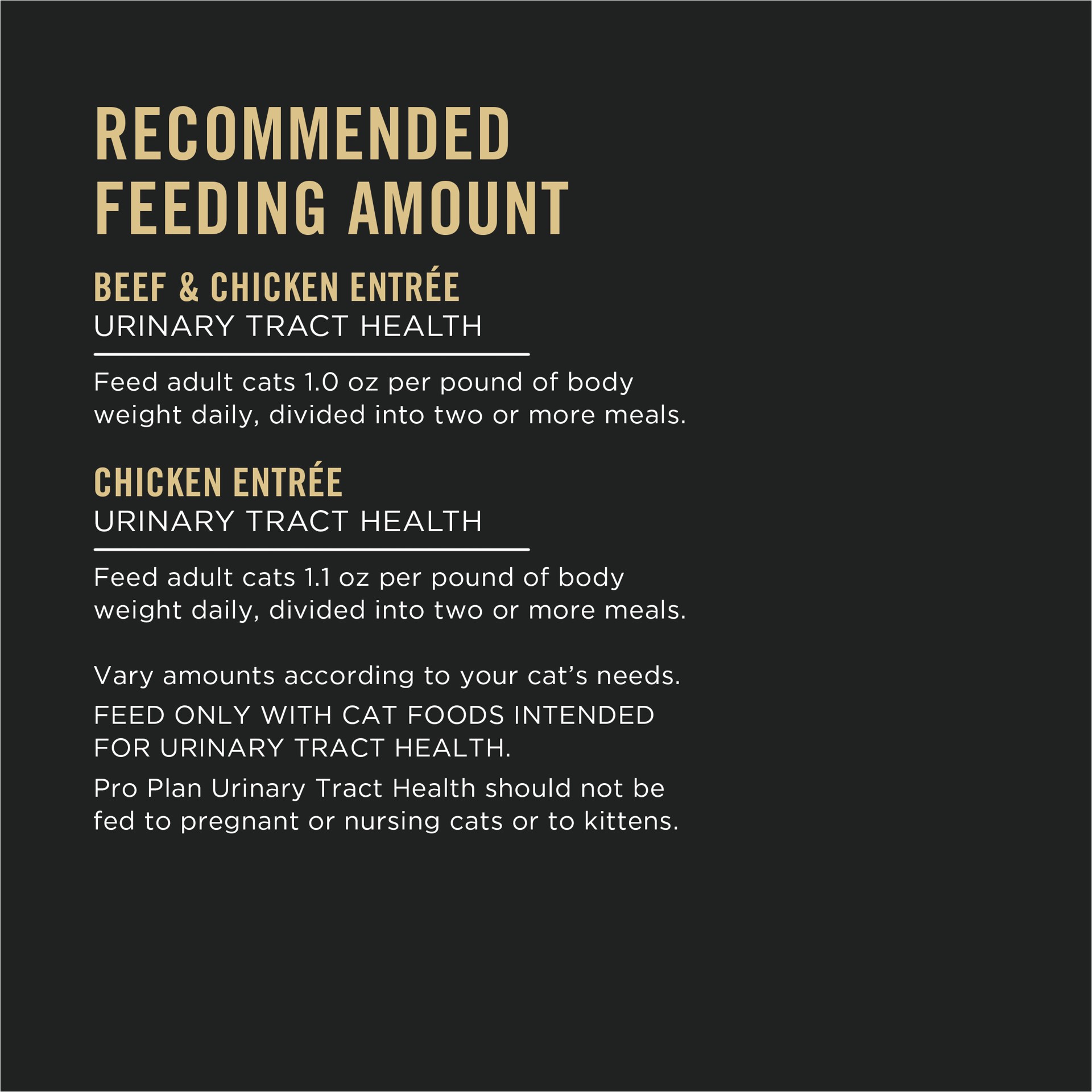 slide 6 of 8, Purina Pro Plan Urinary Tract Wet Cat Food Variety Pack Urinary Tract Health Beef and Chicken Entrees, 4.12 lb