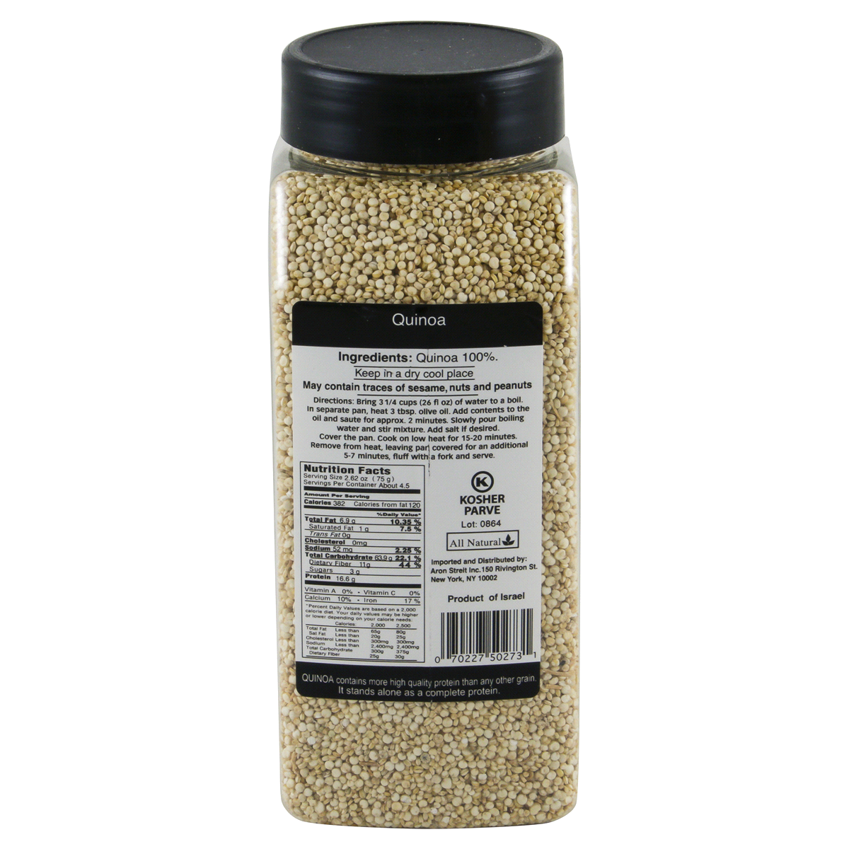 slide 3 of 4, Streit's Quinoa, 12.25 oz