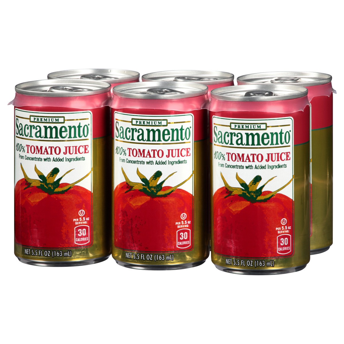 slide 2 of 14, Sacramento Premium 100% Tomato Juice 6-5.5 fl. oz. Cans, 6 ct