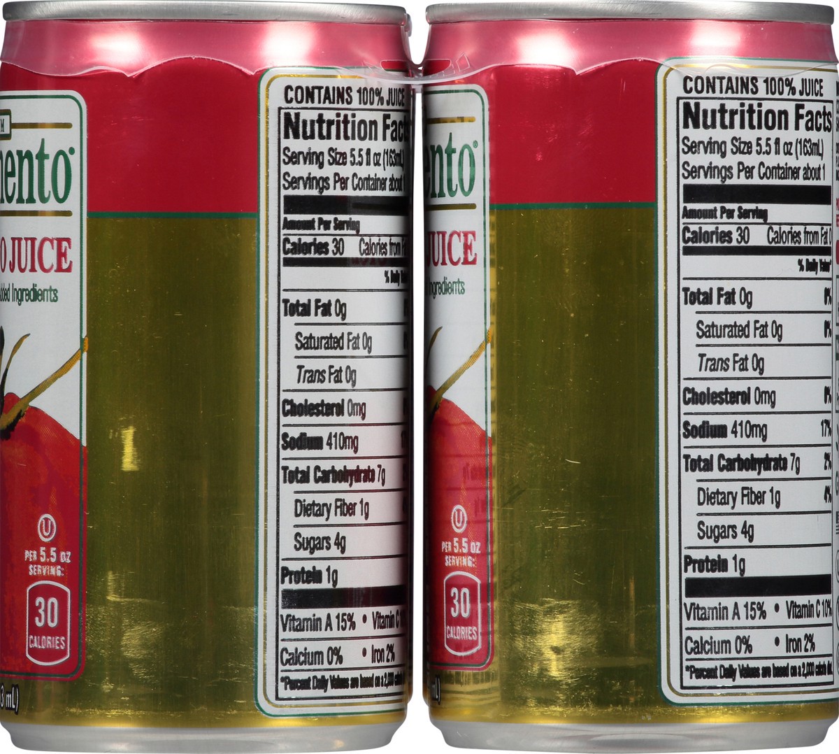 slide 12 of 14, Sacramento Premium 100% Tomato Juice 6-5.5 fl. oz. Cans, 6 ct
