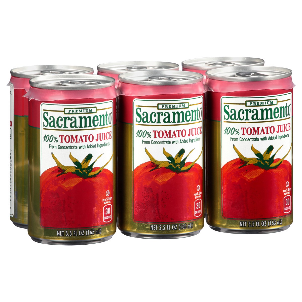 slide 8 of 14, Sacramento Premium 100% Tomato Juice 6-5.5 fl. oz. Cans, 6 ct