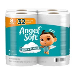 Angel Soft Toilet Paper, 8 Mega Rolls