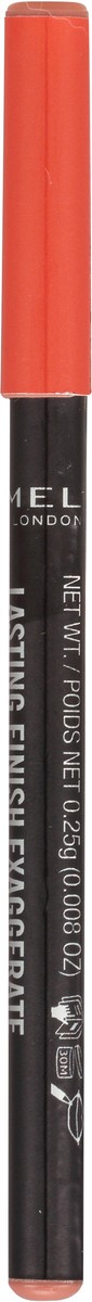 slide 3 of 9, Rimmel Call Me Crazy 104 Lasting Finish Exaggerate Automatic Lip Liner 0.25 g Stick, 0.25 g