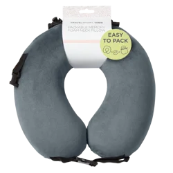 Conair Travelsmart Packable Memory Foam Neck Pillow