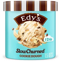Edy''s Dreyer’s Slow Churned Cookie Dough Light Ice Cream, 1.5 Qt