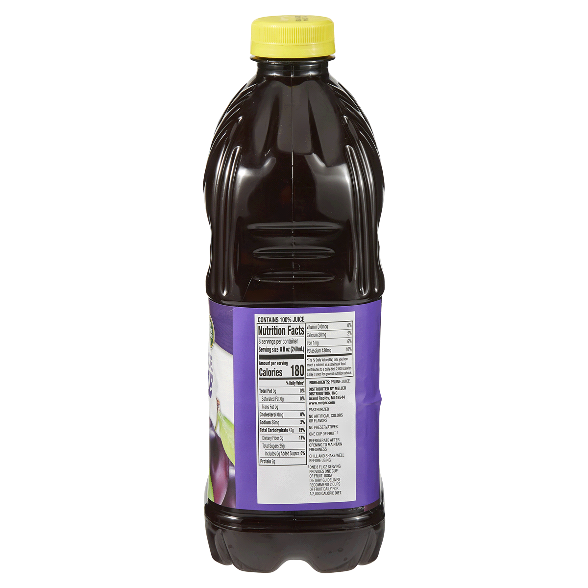 slide 5 of 5, Meijer Prune Juice, 64 oz