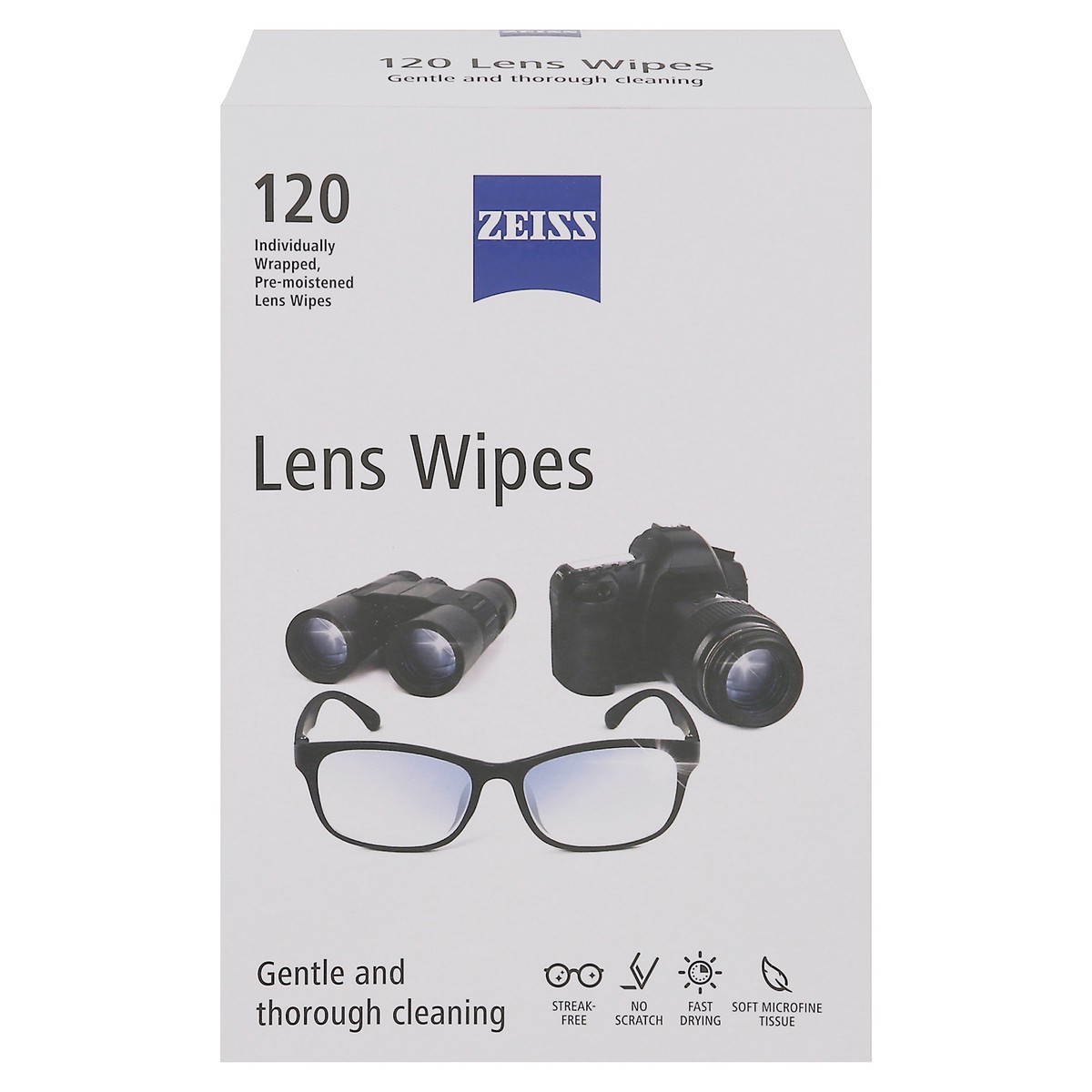 slide 1 of 9, Zeiss Pre-Moistened Lens Wipes 120 ea, 120 ct