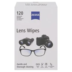 Zeiss Pre-Moistened Lens Wipes 120 ea