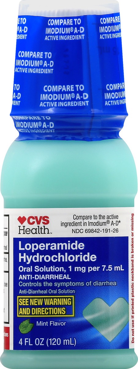 slide 3 of 11, CVS Health Anti-Diarrheal Oral Solution, Mint, 4 Oz, 4 fl oz