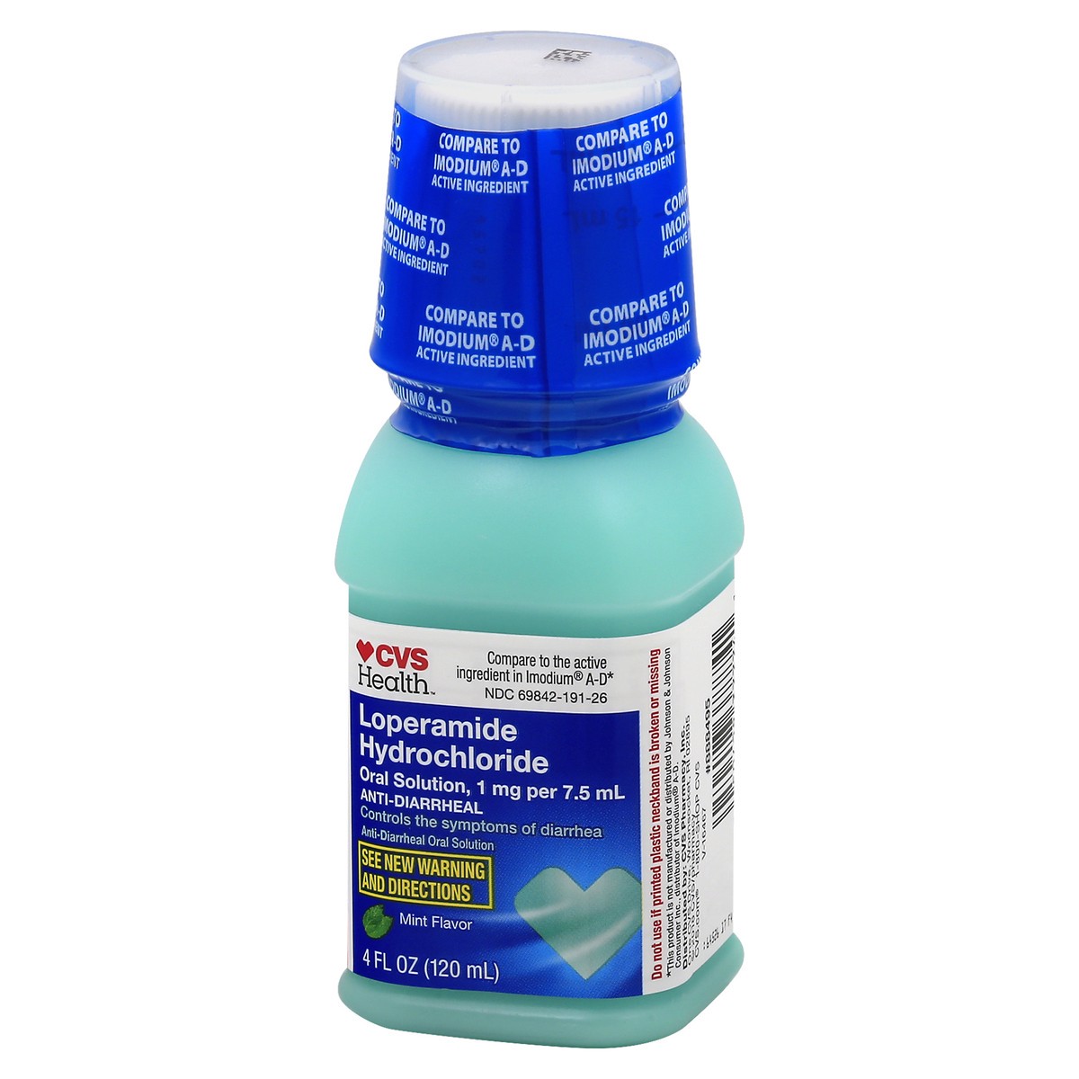 slide 5 of 11, CVS Health Anti-Diarrheal Oral Solution, Mint, 4 Oz, 4 fl oz