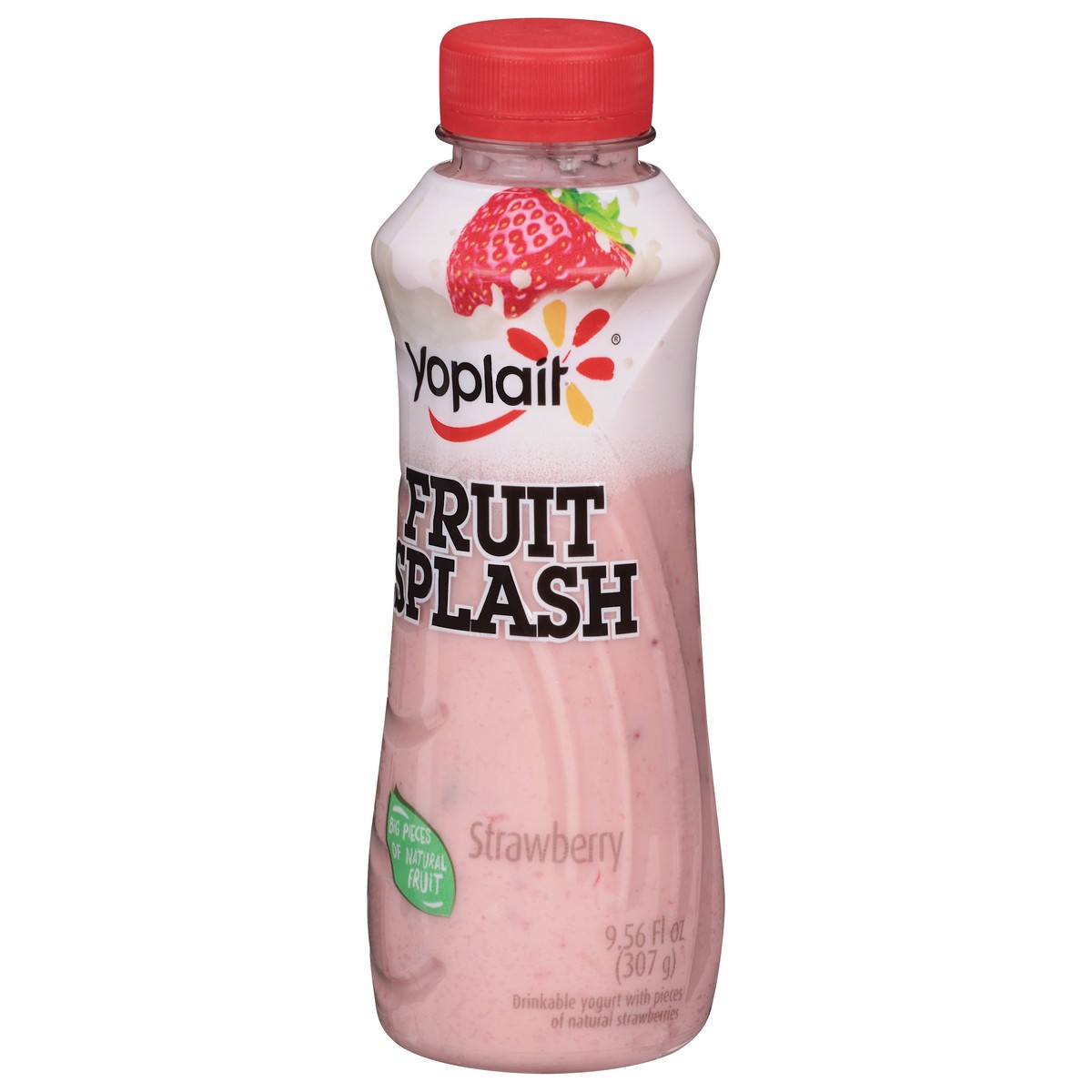 slide 7 of 9, Yoplait Fruit Splash Strawberry Smoothie 9.56 fl oz, 9.56 fl oz
