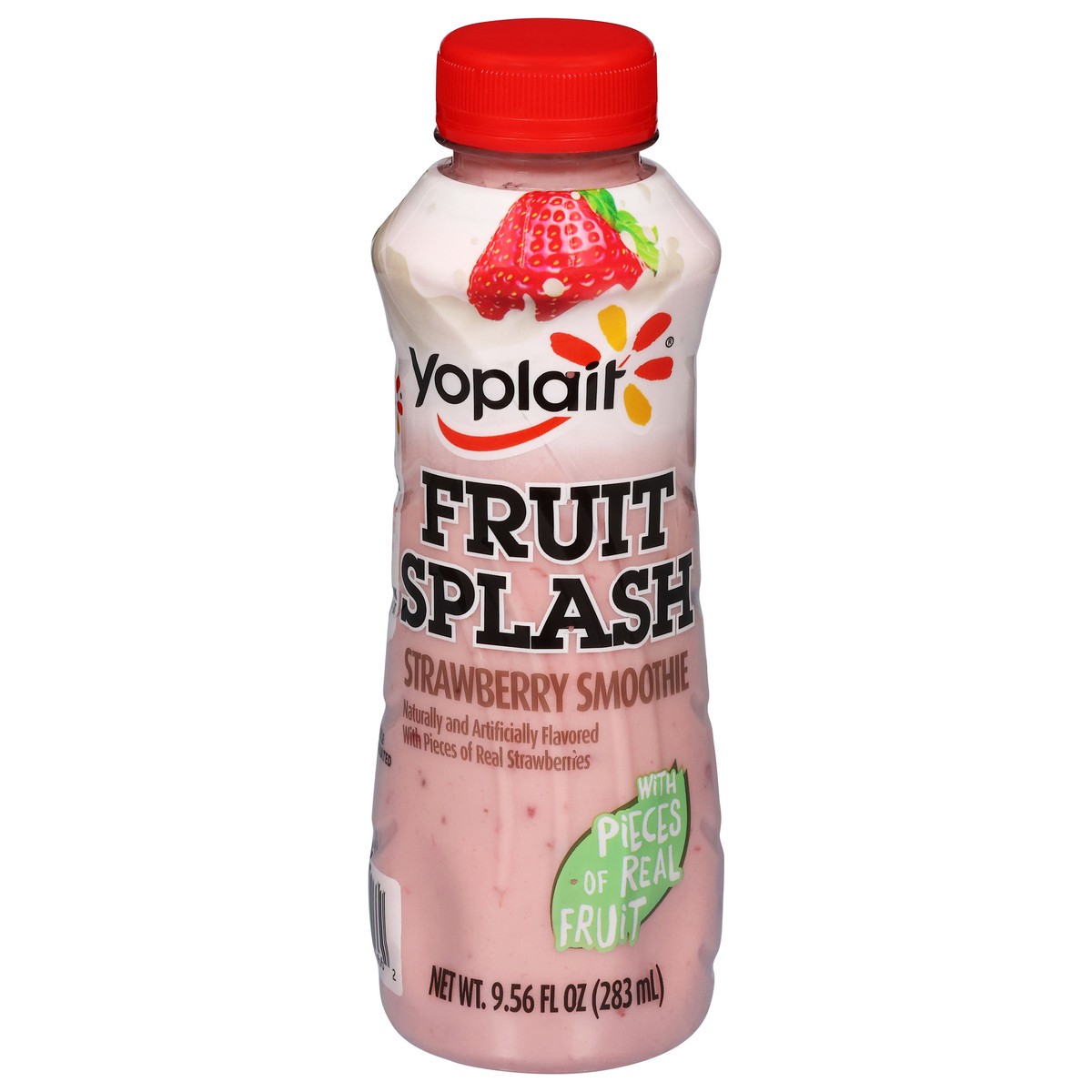 slide 1 of 9, Yoplait Fruit Splash Strawberry Smoothie 9.56 fl oz, 9.56 fl oz