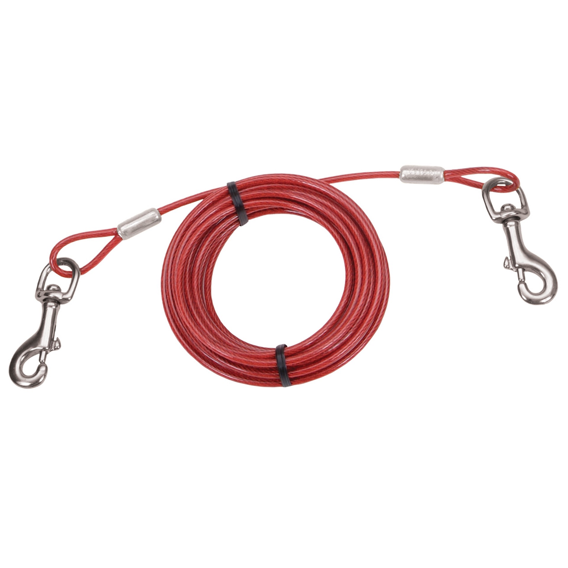 slide 1 of 1, Titan Heavy Cable Dog Tie Out, Heavy, 20', 1 ct