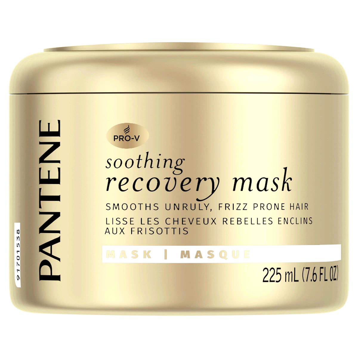 slide 1 of 4, Pantene Pro-V Soothing Recovery Hair Mask For Smoothing Unruly, Frizz Prone Hair, 7.6 Oz, 7.6 fl oz