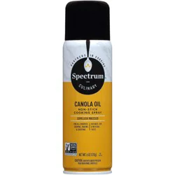 Spectrum Culinary Canola Oil Non-Stick Cooking Spray 6 oz Can