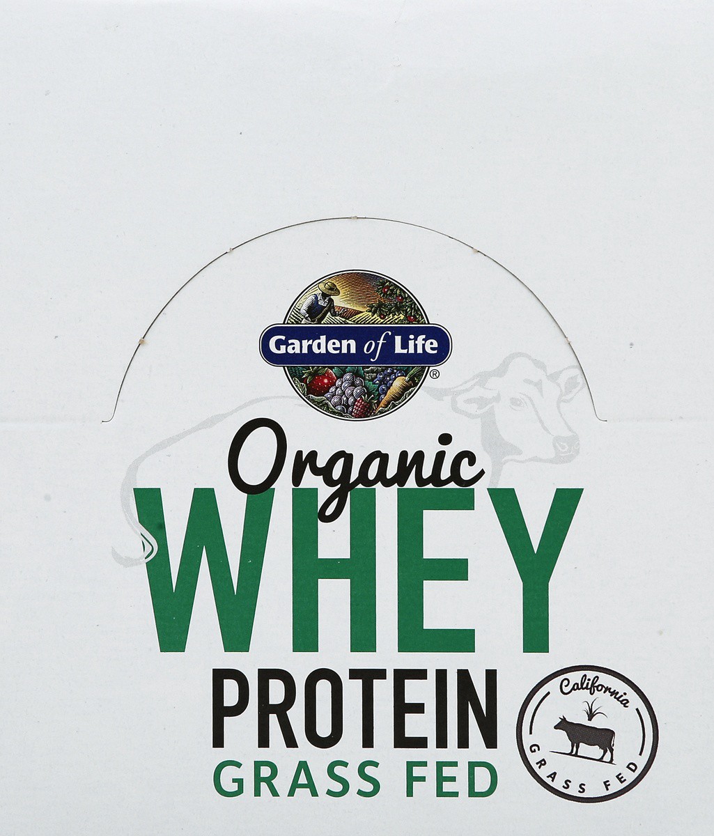 slide 2 of 4, Garden of Life Whey Protein Chocolate Cacao Packets, 10 ct; 1.17 oz 