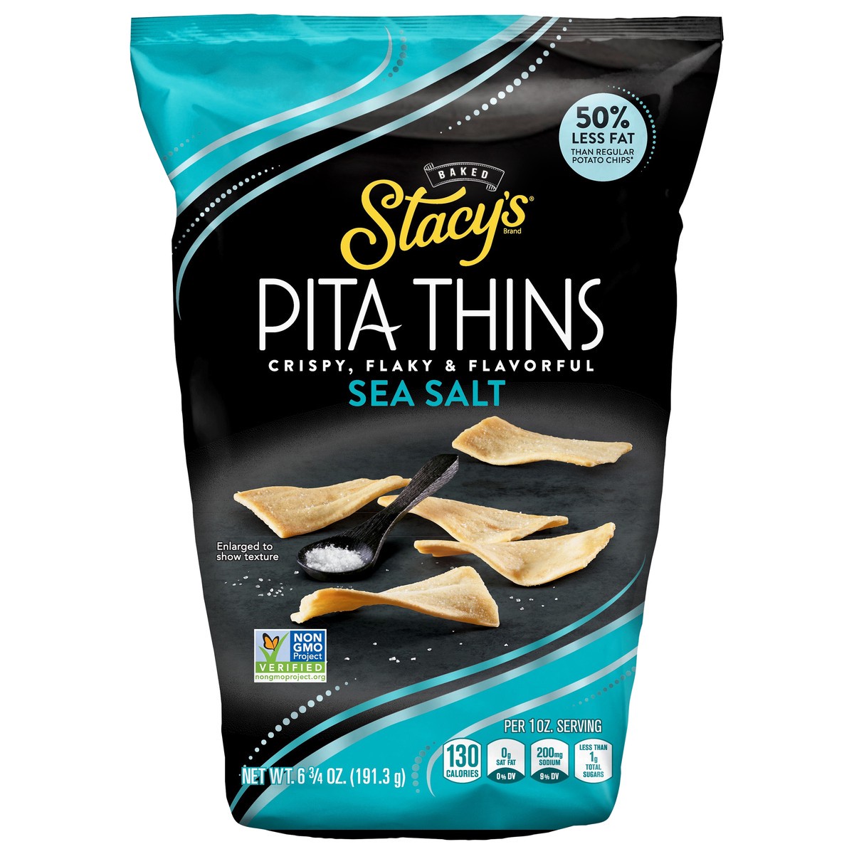 slide 1 of 8, Stacy's Stacys Pita Crisps Simply Naked - 6.75oz, 6.75 oz