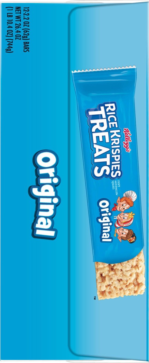 slide 3 of 9, Rice Krispies Treats Original Crispy Marshmallow Squares, 26.4 oz