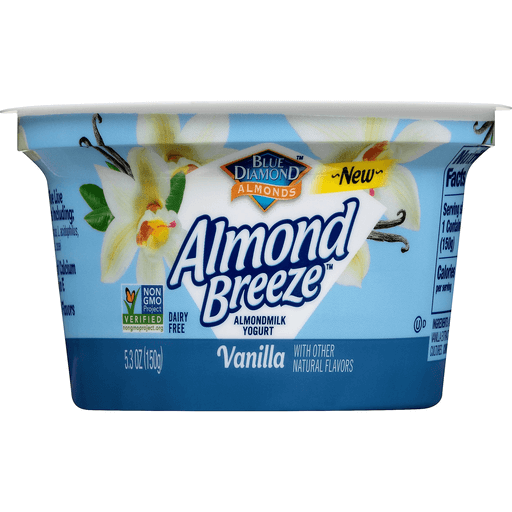 slide 1 of 1, Almond Breeze Vanilla Almondmilk Yogurt, 5.3 oz