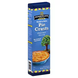 Immaculate Baking Company Ready to Bake All Natural 9 Inch Pie Crust