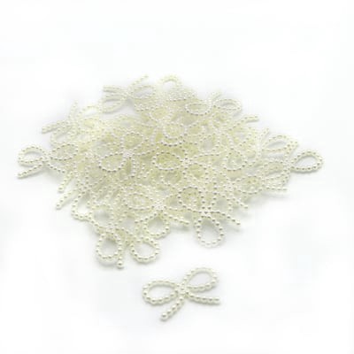 slide 1 of 3, 1.8oz. Pearl Bow Decorative Filler By Ashland, 1.8 oz
