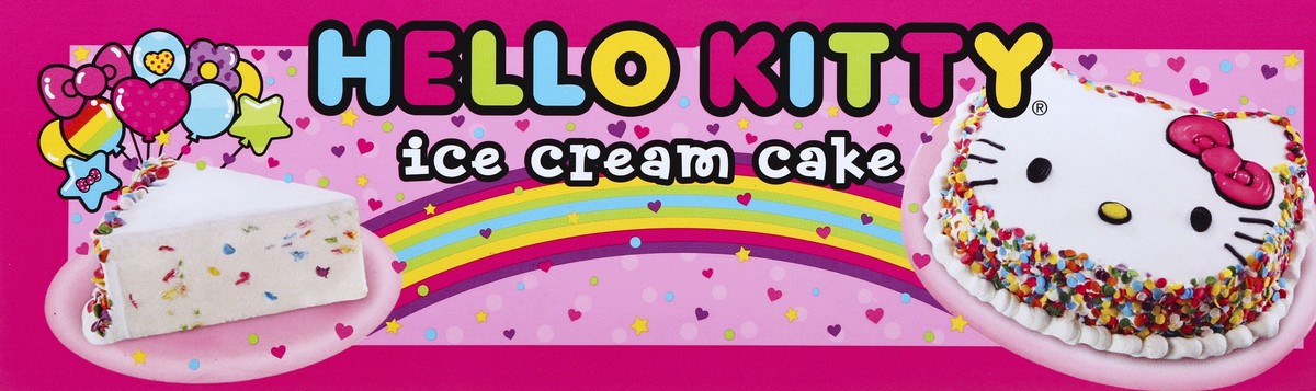 slide 4 of 5, Hello Kitty Ice Cream Cake, 52 fl oz