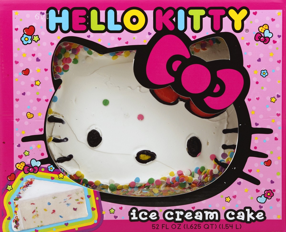 slide 5 of 5, Hello Kitty Ice Cream Cake, 52 fl oz