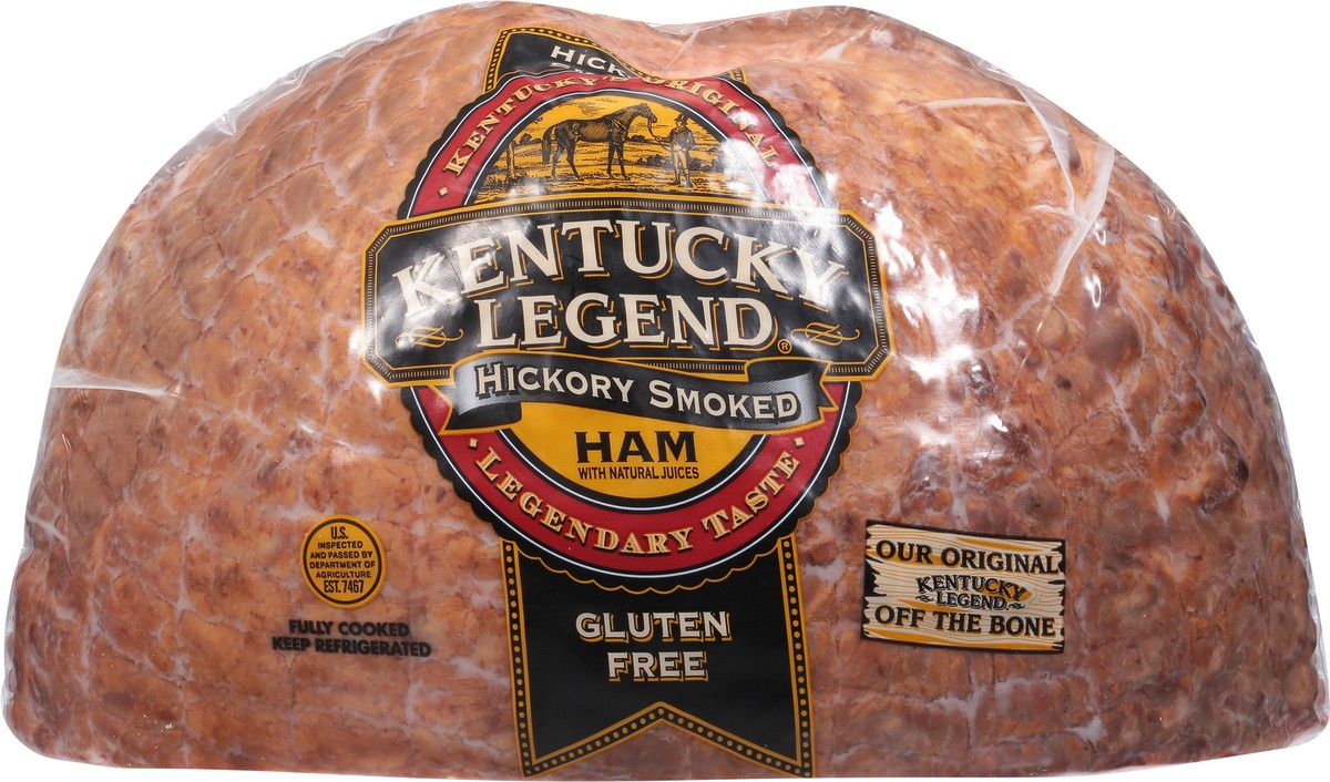 slide 5 of 14, Kentucky Legend Half Boneless Hickory Smoked Ham 1 ea, 1 ct