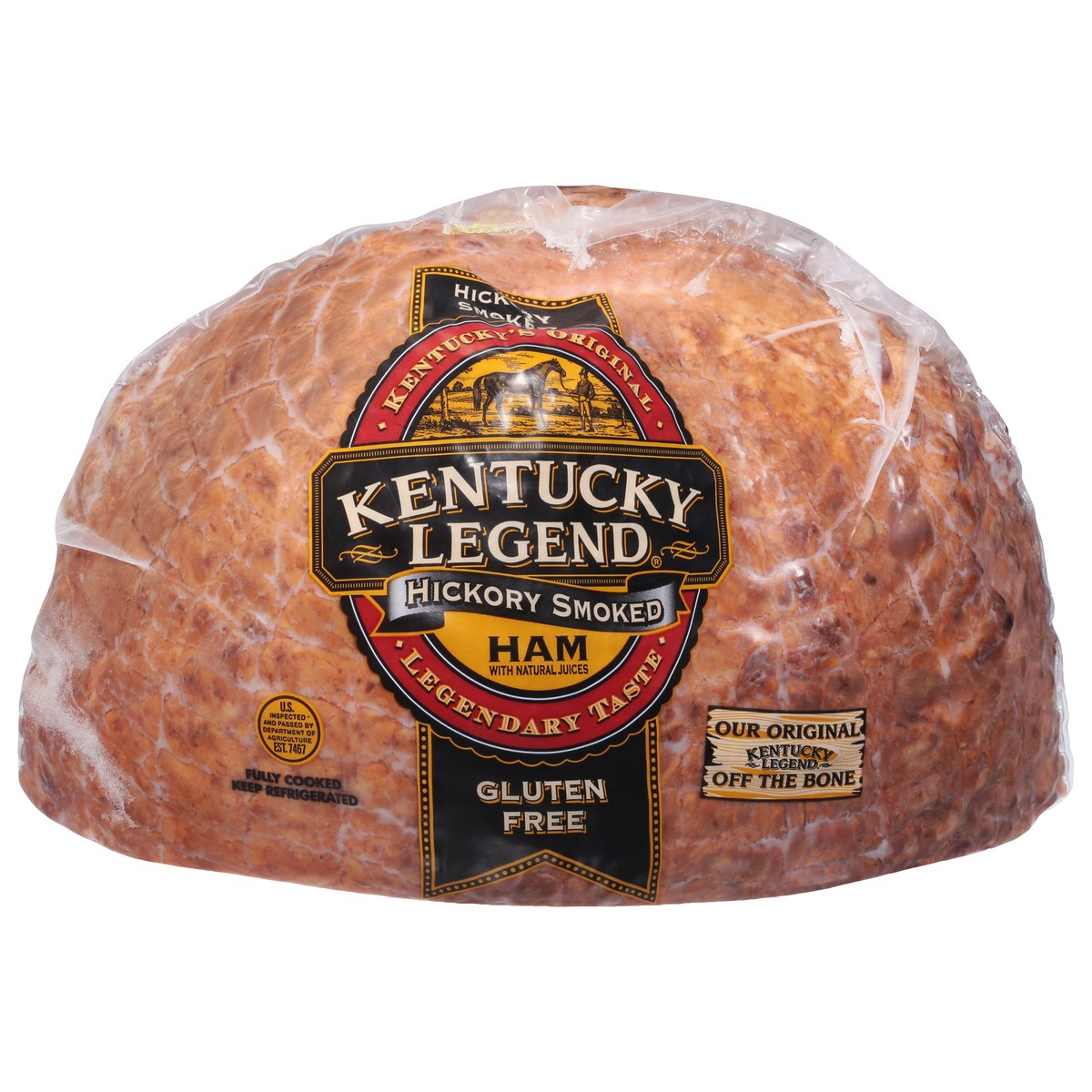slide 7 of 14, Kentucky Legend Half Boneless Hickory Smoked Ham 1 ea, 1 ct