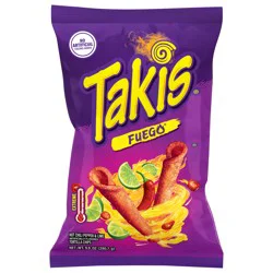 Takis Stix Fuego Corn Snack Sticks Bag