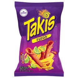 Takis Stix Fuego Corn Snack Sticks Bag