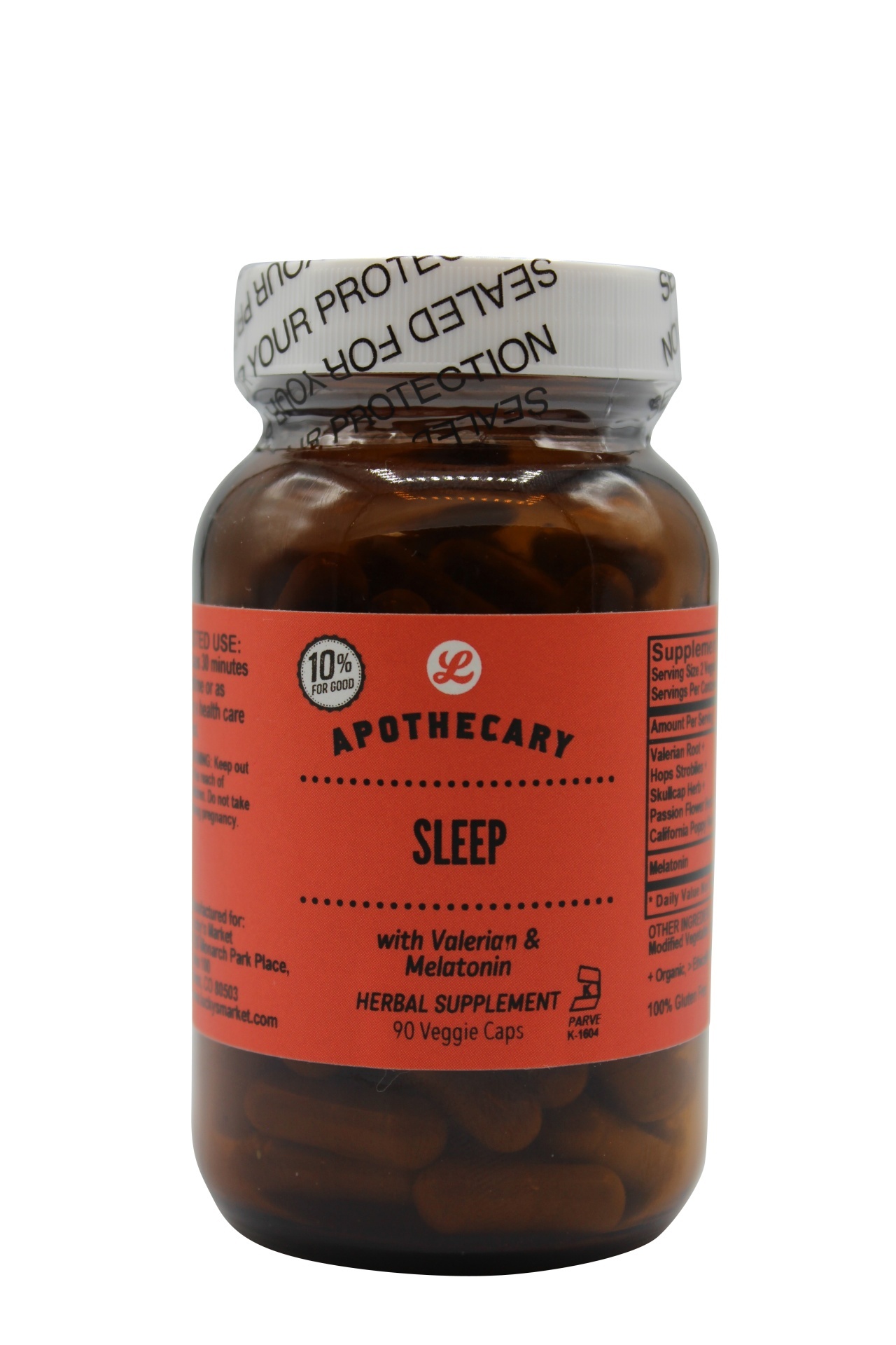 slide 1 of 1, Wisteria Naturals Sleep with Valerian & Melatonin, 90 ct