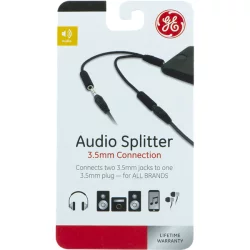 GE 3.5mm Audio Splitter