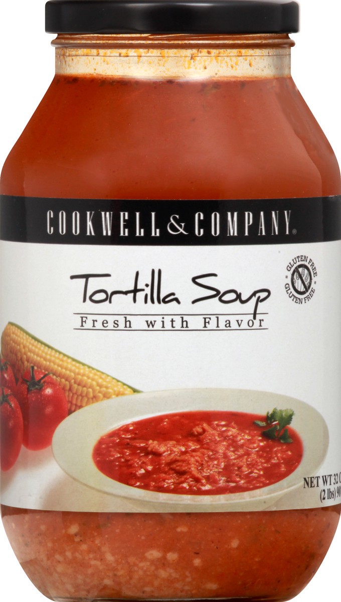 slide 13 of 13, Cookwell & Company Tortilla Soup 32 oz, 32 oz