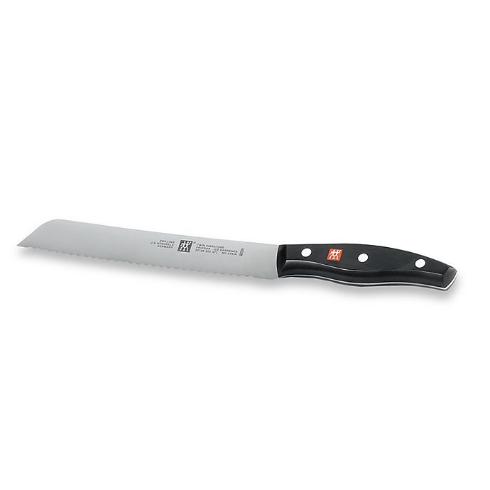 slide 1 of 1, Zwilling J.A. Henckels Twinsignature Bread Knife, 8 in