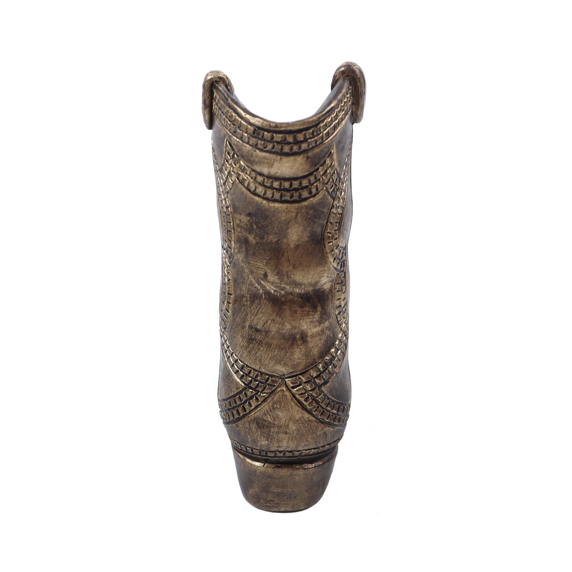 slide 3 of 3, 6.25" Bronze Tabletop Boot By Ashland, 5.38 in x 2 in x 6.25 in