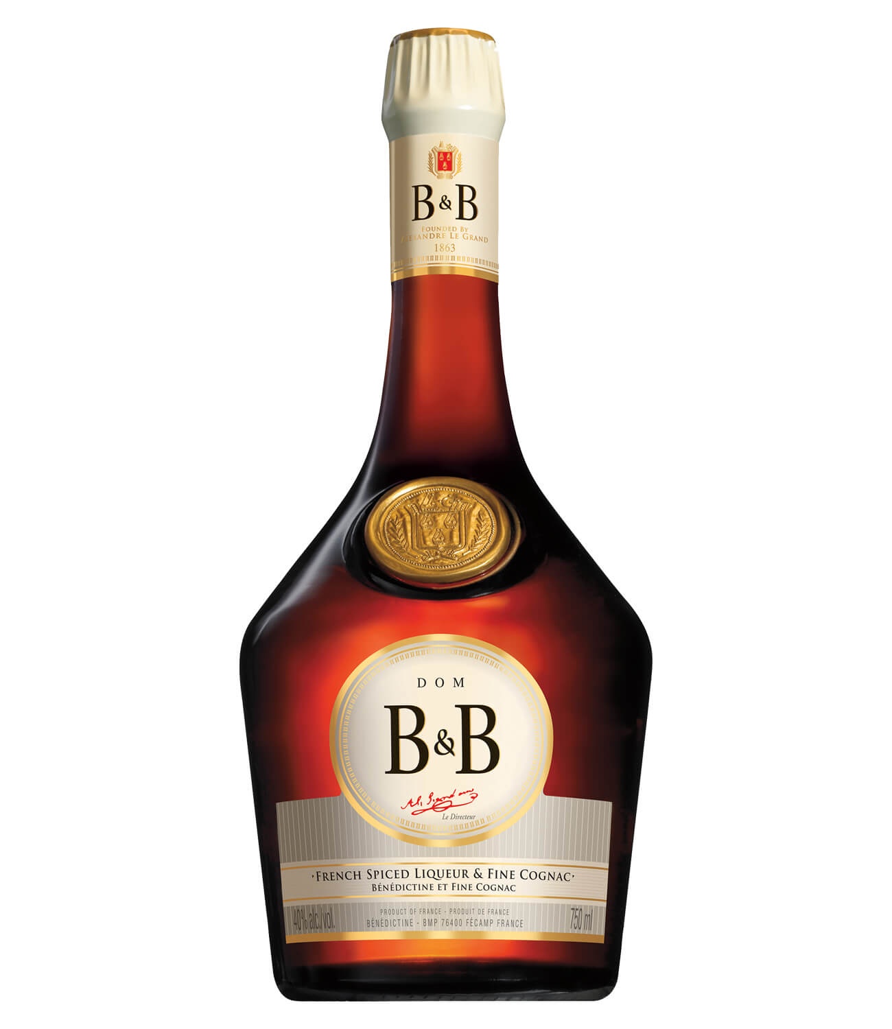 slide 1 of 1, B & B Liqueur, 750 ml