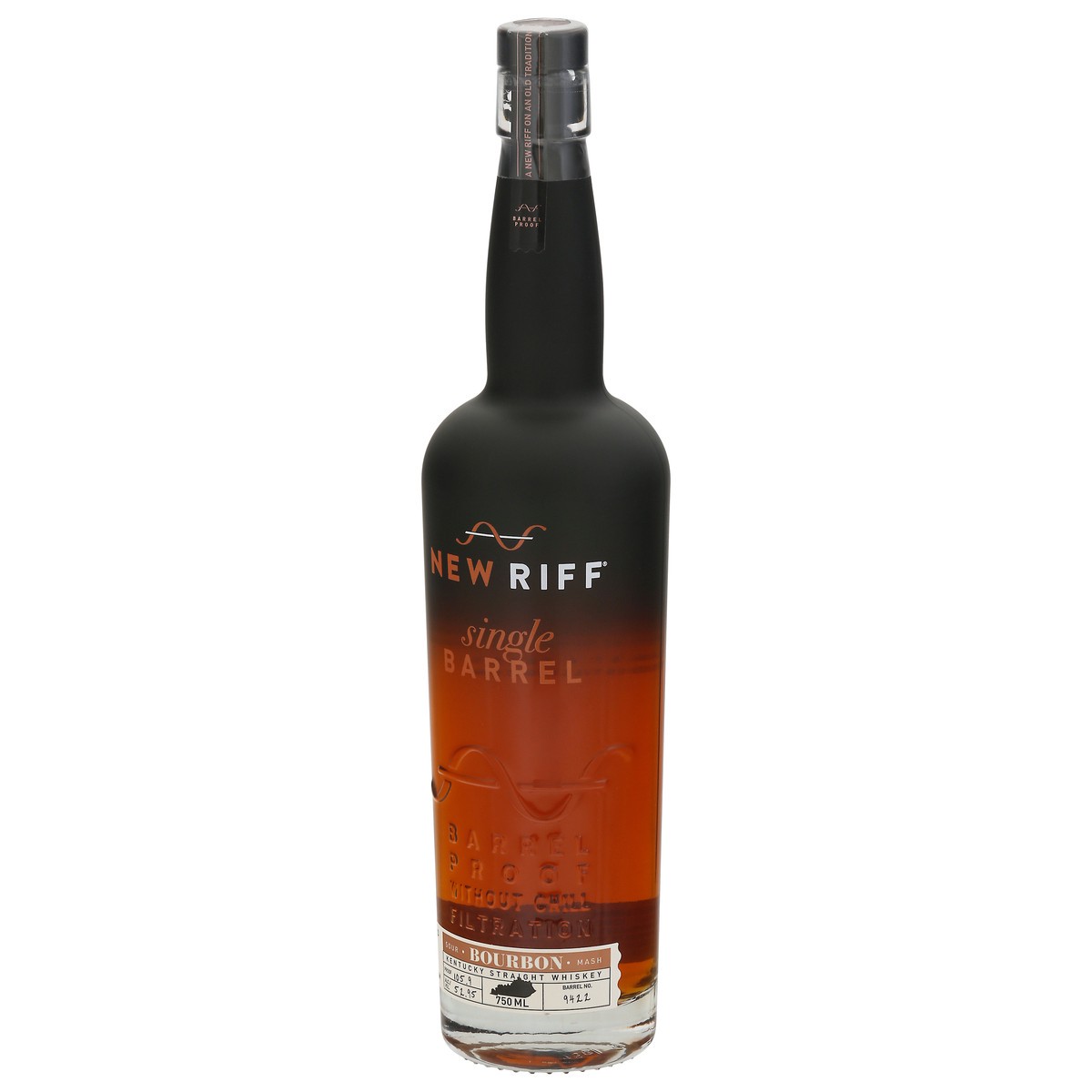 slide 6 of 9, New Riff Single Barrel Bourbon Kentucky Straight Whiskey 750 ml, 750 ml