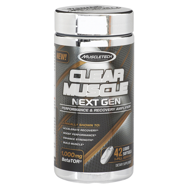 slide 1 of 1, MuscleTech Performance Series Clear Muscle Next Gen, 42 ct